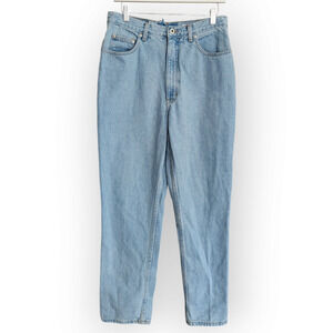 Vintage 90s LA Blues Light Wash High Waisted Straight Leg Jeans 6